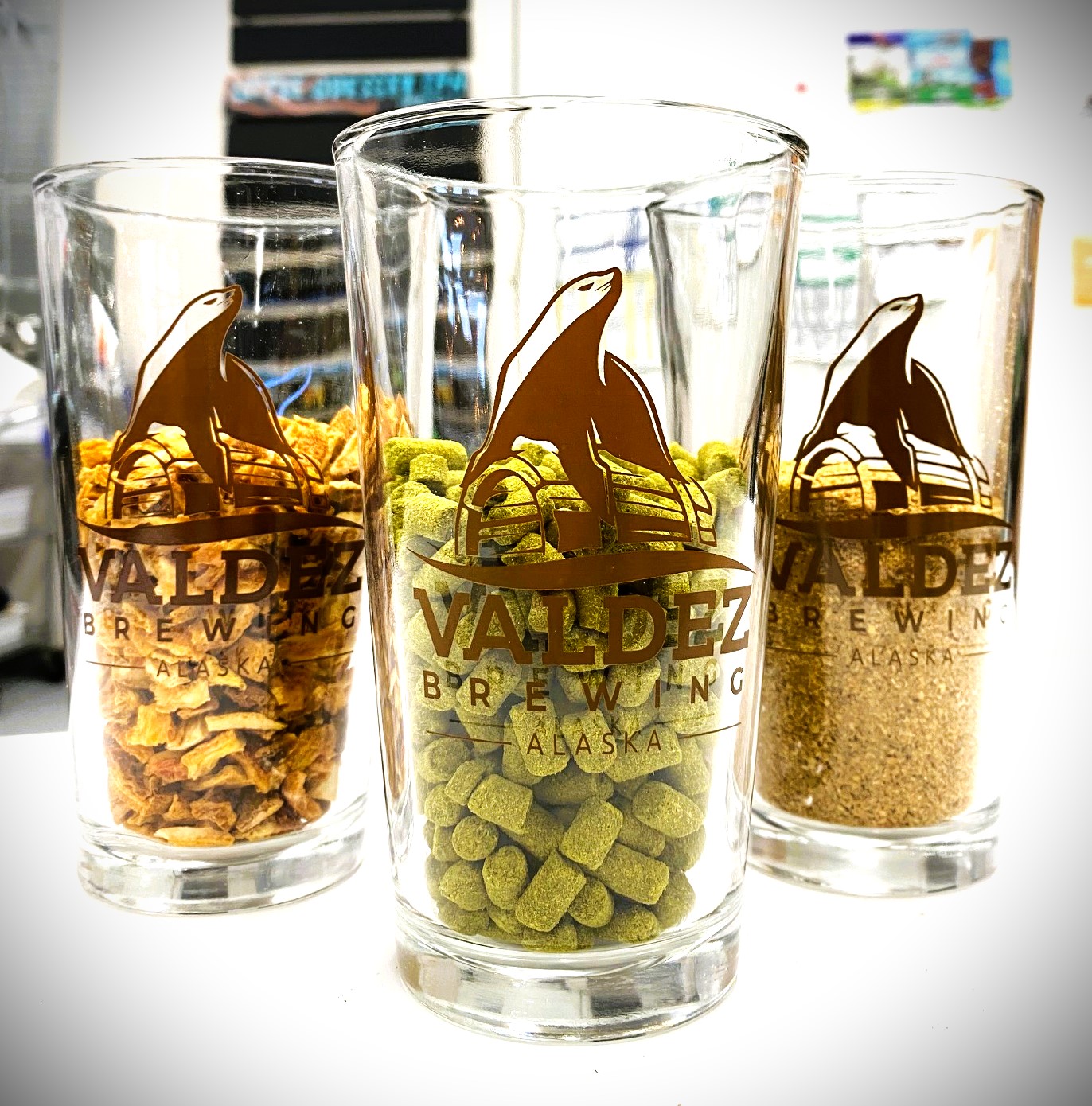 Brewing grain