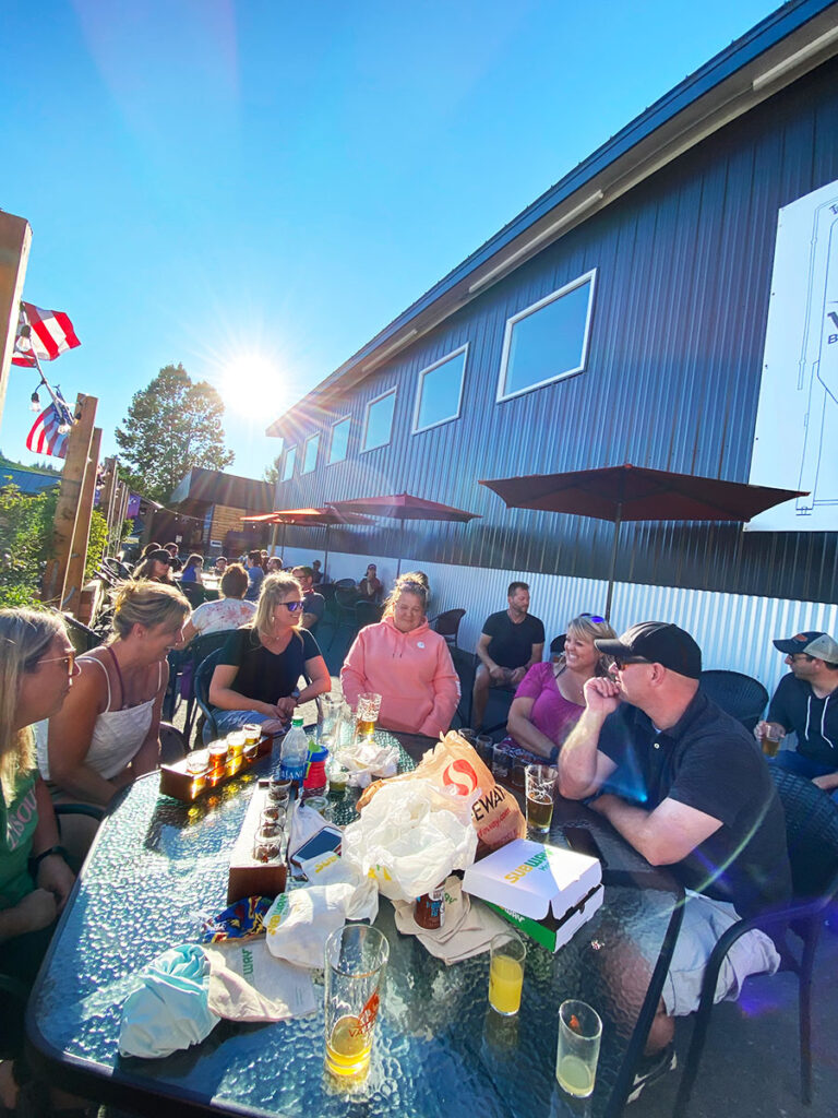 Outside Valdez Brewing Taproom